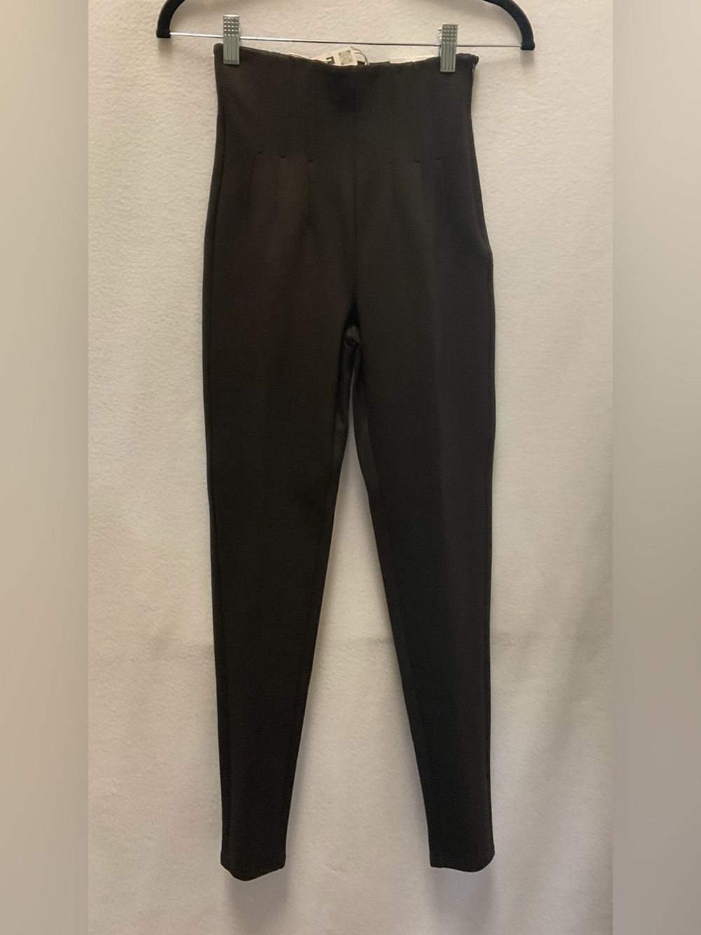 Zara brown high-waisted tailored pants